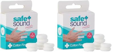 Safe + Sound Cotton Finger Cots (Pack of 2)