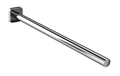 EMCO Trend 25000141 - Toallero (1 Brazo, para Montaje en Pared, 410 mm de Longitud), Color Gris