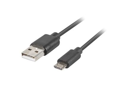 LANBERG CA-USBM-20CU-0030-BK cavo USB 3 m USB 2.0 USB A USB C Nero