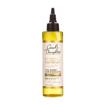 Carol's Daughter, Goddess Strength, 7 Oils for Hair and Scalp, for brittle hair, 4.2 fl oz / 125 ml