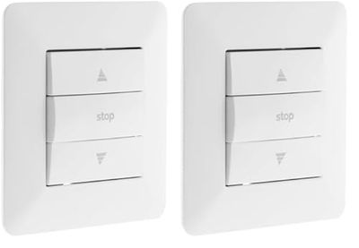 Commande volet roulant Blanc - Artezo (Lot de 2)