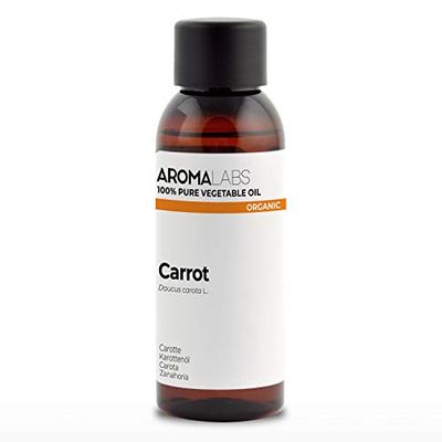 ORGANIC - CARROT Infused Oil - 50mL - 100% Pure, Natural and Cosmos Certified - AROMA LABS (French Brand)