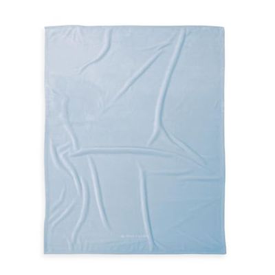 Herding Tom Tailor Couverture pour bébé Wellsoft, 75x100 cm, 100% Polyester, Couches pour BÉBÉS Bleu Ciel