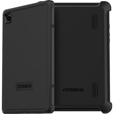 Funda OtterBox Defender para Galaxy Tab A8 10.5" (2021), A Prueba de caídas,Ultrarresistente con Protector de Pantalla Integrado,Testeada 2X Estándares Militares, Negro