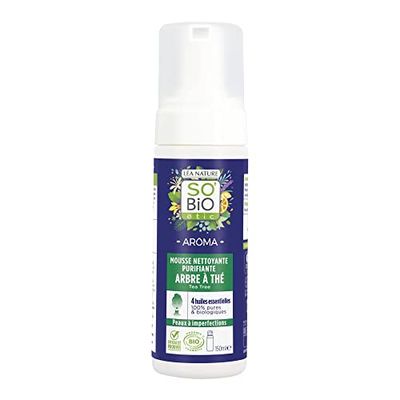 So'Bio étic – avgiftande rengöringsskum, teträd (1 x 150 ml)