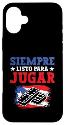 Dominoe Player Tile Game Enthusiast Siempre Domino Player Case for iPhone 16 Plus