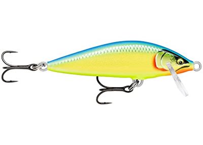 Rapala - Countdown Elite fiskedrag - fiskeutrustning med balsakonstruktion - sjunkande sötvatten - simdjup 0,9 m - storlek 5,5 cm/5 g - tillverkad i Estland - Gilded Parrot