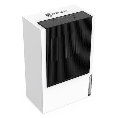 Dr. Prepare 101 oz (3L)/24H Dehumidifier with Drain Hose, 2 Working Modes with Timer, Ultra Quiet, Auto Shut Off, Portable for Home, Bathroom, Basement, RV, Office, Boat