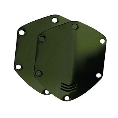 Kit de coques métalliques pour casque circum-aural Crossfade V-MODA - Vert mat