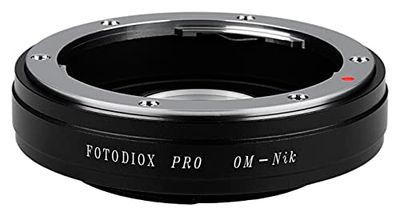 Fotodiox - Adattatore per fissare obiettivo Selective 35 mm Olympus Zuiko su fotocamere Nikon Camera e OM-Nikon Pro