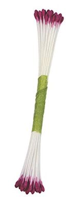PME STAM02PL Set de 50 Etamines pour Fleurs, Plastique, Violet, 0.1 x 0.1 x 7.4 cmSTAM02PL