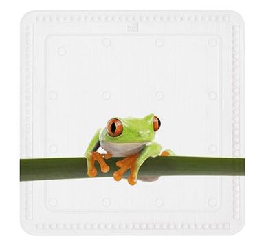 Kleine Wolke 5309625002 - Tappetino per Doccia Charlie, 55 x 55 cm, Colore: Verde Maggio