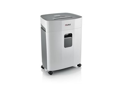 Dahle PaperSAFE PS 240 niszczarka dokumentów (10 arkuszy, poziom bezpieczeństwa P4, cięcie cząstek, nie zawiera oleju i konserwacji, 25 litrów) szara