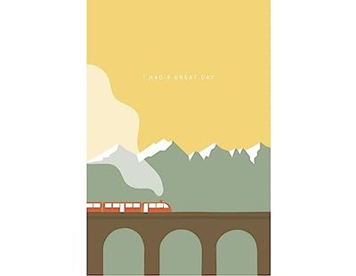 Dailylike Travel Illustration Card 10 x 15 cm.