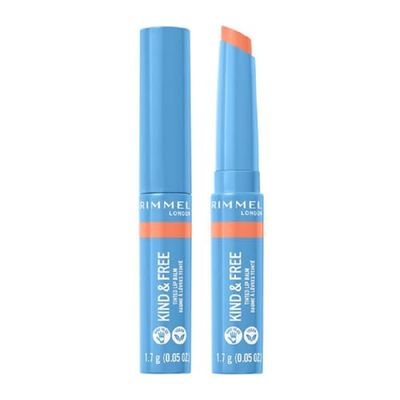 Rimmel, Kind & Free, Bálsamo labial con color, 003 Tropical Spark, 4 g
