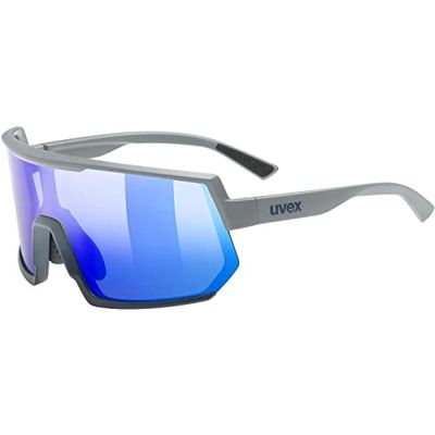 uvex sportstyle 235 - sportglasögon för dam och herr - imskydd - tryckfri bärkomfort & perfekt passning - rhino deep space matt/blue - one size