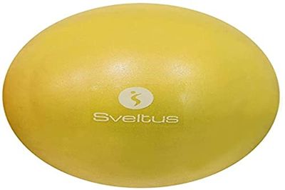 Sveltus - Balón Educativo para Adulto, Unisex, Color Amarillo, 25 cm