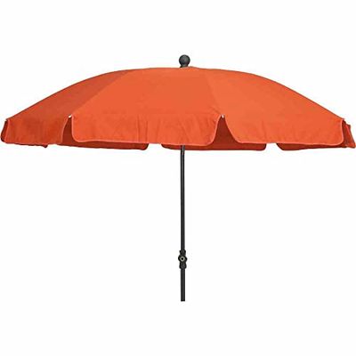 Siena Garden Parasol 250/10t. Poly terra Gest anthr/Pol terr UV+50
