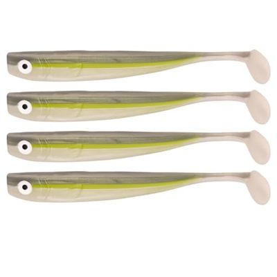 Zanderbait 16cm Gürkchen, Angelköder, Kunstköder, Zanderbait, Zanderbait, Softbait, Gummifisch, Gummiköder, Lieferumfang 4 Stück.
