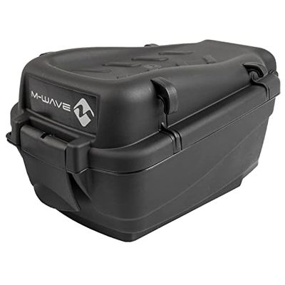 M-Wave Amsterdam Sacoche de Selle de vélo Mixte, Noir-Noir, S