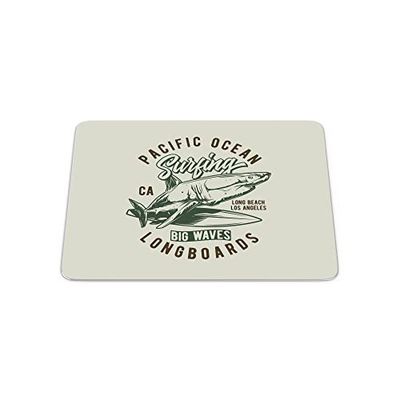 Bonamaison, Digital Print Rectangle Mouse Mat Non-slip Base for Office and Home, Size: 22x18cm