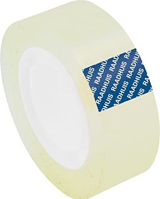 Raadhuis Cinta adhesiva transparente, 19 mm x 33 m, para dispensador B1, 1 estuco