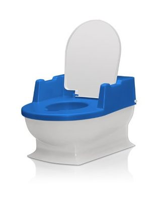 SittFritz barntoalett, potta och toaletttränare, pärlemarin