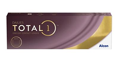 Dailies Total 1 Lentes de contacto de reemplazo diario, Pack de 30 , R 8.5 mm, D 14.1 mm, -4.25 Diopt