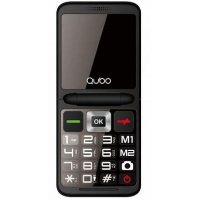 Qubo Teléfono Móvil para Mayores X-10BK 32 MB RAM 2,4" - Marca EAN: 6944762701161