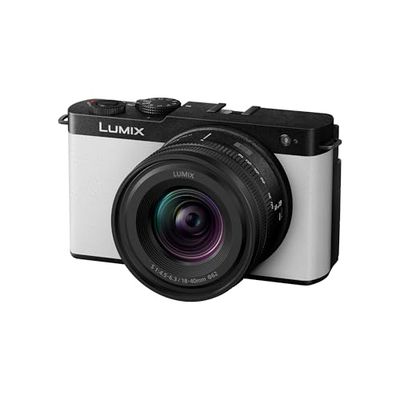 Panasonic Lumix S9 | Appareil Photo Hybride Plein Format + Objectif Lumix S 18-40mm F4.5-6.3 (24MP, Autofocus Phase, Double Stab, 6K Open Gate, Rafale AFC 30ips, App. Lumix Lab) – Version Française