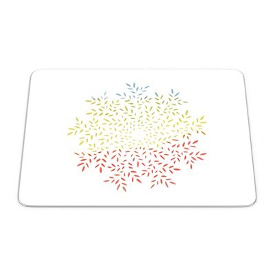 Bonamaison, Rectangle Pop Art Digital Printed Mouse Pad, Non-Slip Base, for Office and Home, Size: 22 x 18 cm