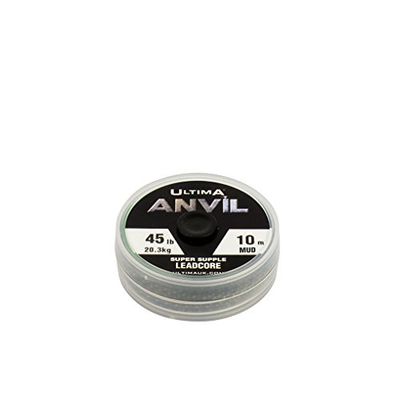 Ultima Anvil Super Supple Lead Core Leader - Mud/Silt, 45 lb