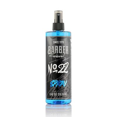 BARBER MARMARA Eau de Cologne Spray Uomo GRAFITTI 1x 400ml | dopobarba uomo | colonia | dopobarba uomini | Profumi da uomo Barber | Spray per il corpo - barbiere - parrucchiere Kolonia (No.22)