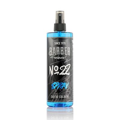 BARBER MARMARA No.22 Eau de Cologne Spray Mannen GRAFFITI 1x 400ml | aftershave voor mannen | Keulen | aftershave mannen | Herenparfums voor heren | Lichaamsspray - kapperszaak - kapper Kolonya | parfums