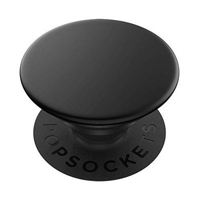 PopSockets PopGrip - Supporto e Impugnatura per Telefoni Cellulari e Tablet con un Top Intercambiabile - Aluminum