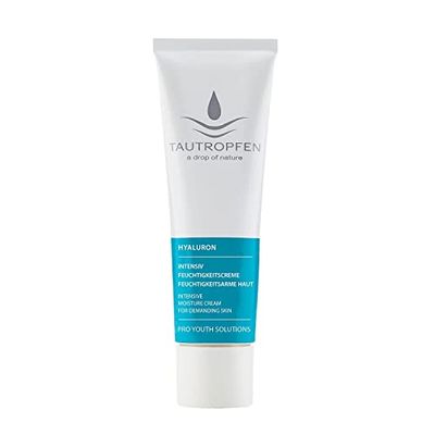 TAUTROPFEN Natural Cosmetics Crema Idratante Intensiva (30ml) - per pelli da normali a disidratate, con burro di karité biologico e aloe vera biologica, per una pelle morbida e vellutata, vegan