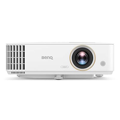 BenQ TH585P Videoproiettore da gaming, DLP HDR FHD 1080p, 3500 lumen, Latenza bassa, Modalità di gioco avanzata, 95% di Rec.709, HDMI, 3D, Altoparlante da 10W, Keystone automatica, Digital Lens Shift