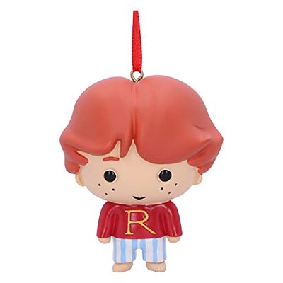 Nemesis Now Harry Potter Ron Hanging Ornament, Red, 7.5cm