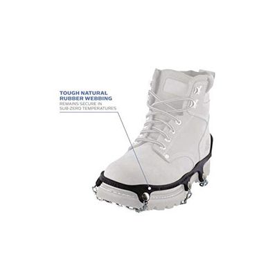 Yaktrax Chaines, Tacos de tracción de Hielo y Nieve Unisex Adulto, Negro, M