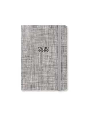 Letts Edge A6 week to view 18 month diary with notes 2023/2024 - grey