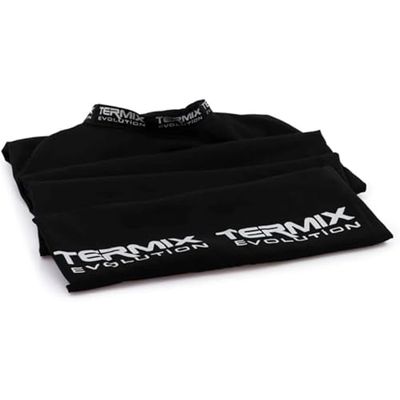 Termix Cape de Coiffure Professionnelle, Légère, Résistante à l'Eau et aux Taches, Ajustable à la Taille du Cou, Fermeture à Glissière, Parfaite pour les Salons de Coiffure et les Barbiers