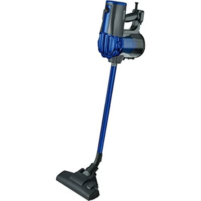 Bomann CB BS 1948 Aspirador Escoba, Potente, Tecnología Eco-CYCLON, sin Bolsa, Aspirado Vertical y de Mano, 600 W, Azul/Gris