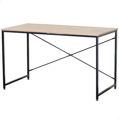 AKTIVE Max Home 18441 Table de Bureau en Bois avec Structure en Acier Noir 120 x 60 x 70 cm