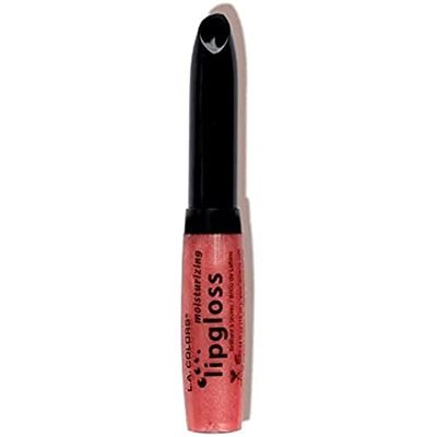 LA Colors. Brillo de Labios Blister Lipgloss - Rose Petals, brillo suave y duradero, ideal para labios hidratados y radiantes