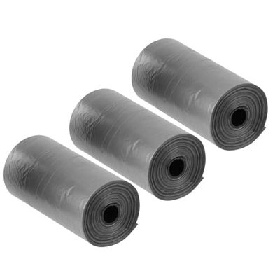 Fackelmann 59914 - Sacchetti igienici per Supporto 59913, Colore: Grigio/Trasparente