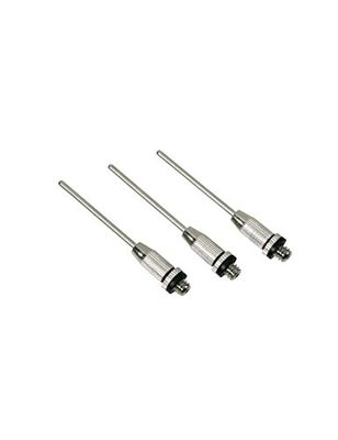 Erima ventielnaalden 3 stuks. Accessoires, aluminium zilver, One Size