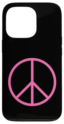 Pink Peace Sign Case for iPhone 13 Pro