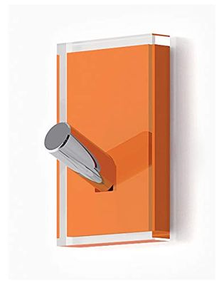 Gedy Rainbow Hanger, Thermoplastic Resins, Transparent, Orange, Simple