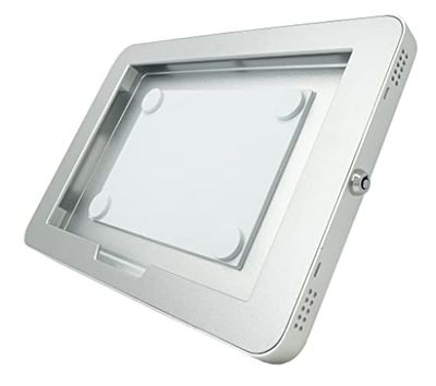 SYSTEM-S Tafelhouder afsluitbaar voor Microsoft Surface Pro 7 12.3" in grijs