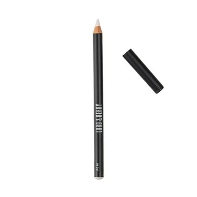 Lord & Berry SILK KAJAL Kohl Eyeliner Pencil, Long Lasting Soft Gel based Eye Liner for Women With Smudgeable Semi-Matte Finish, Ophthalmologically Tested & Cruelty Free Makeup, White